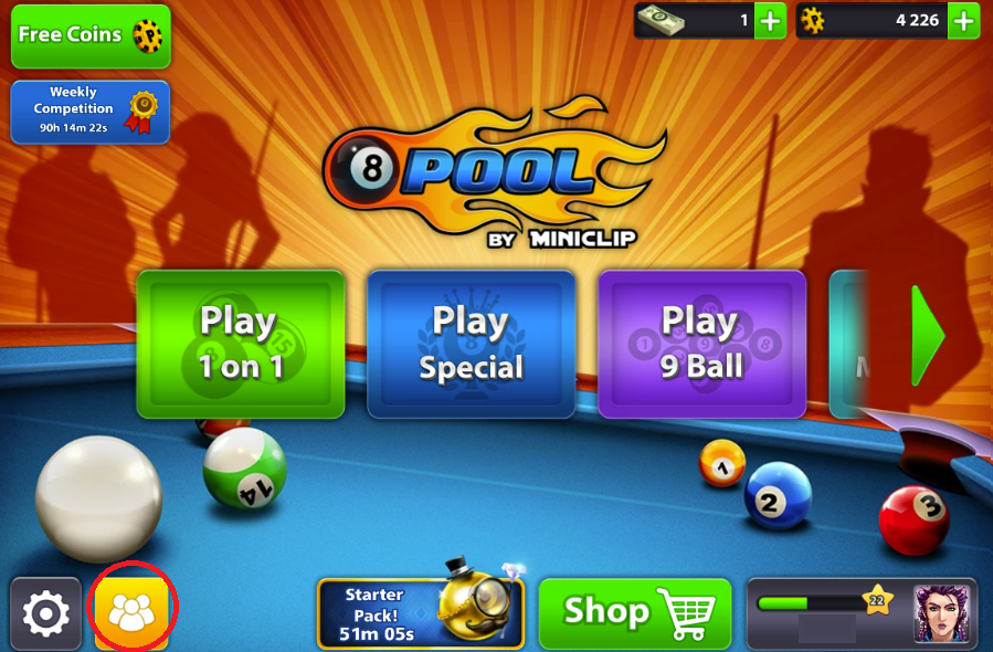 How to Add/Remove Friends (8 Ball Pool) – Miniclip Player ... - 