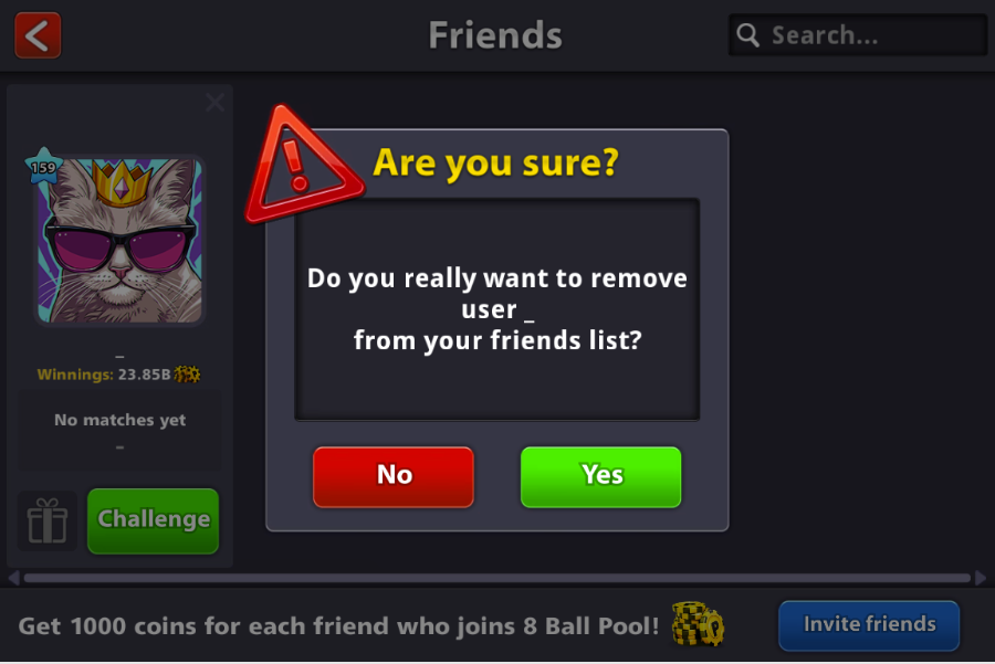 How to Add/Remove Friends (8 Ball Pool) – Miniclip Player ... - 