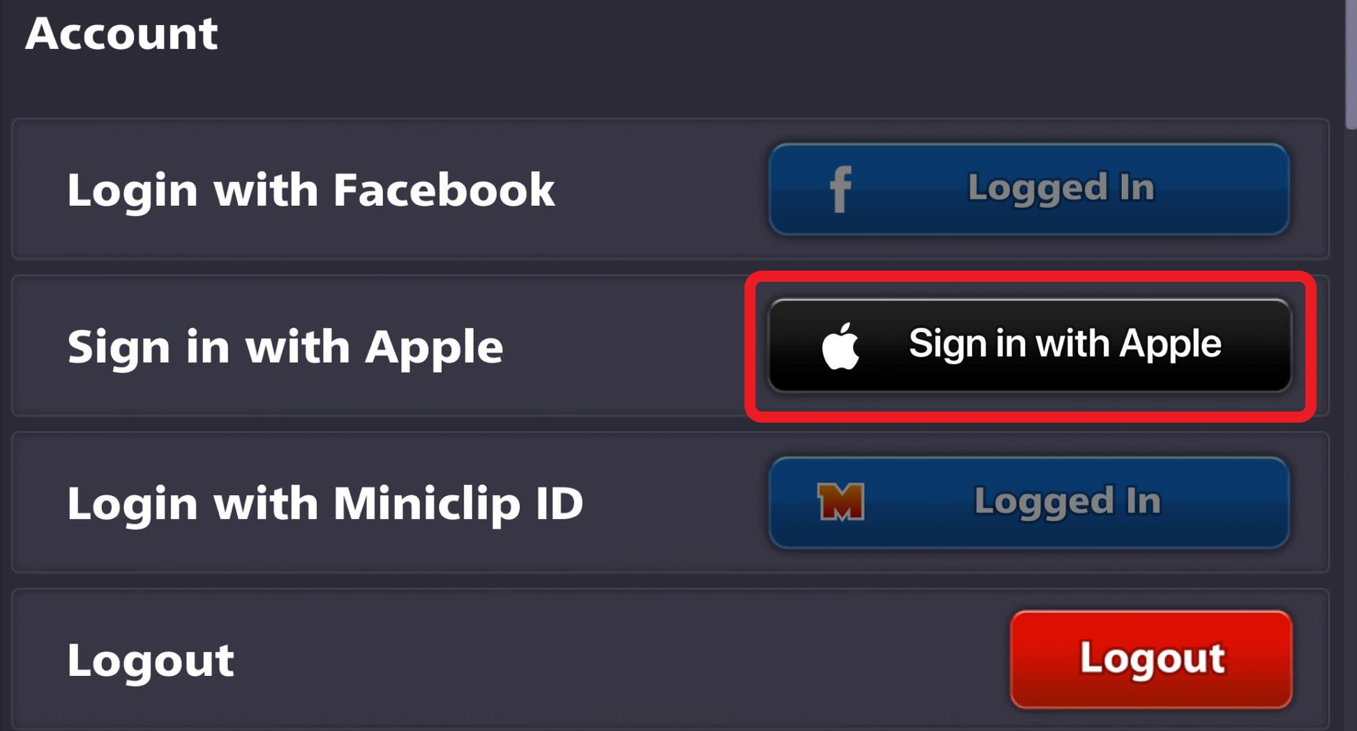 Create miniclip deals id