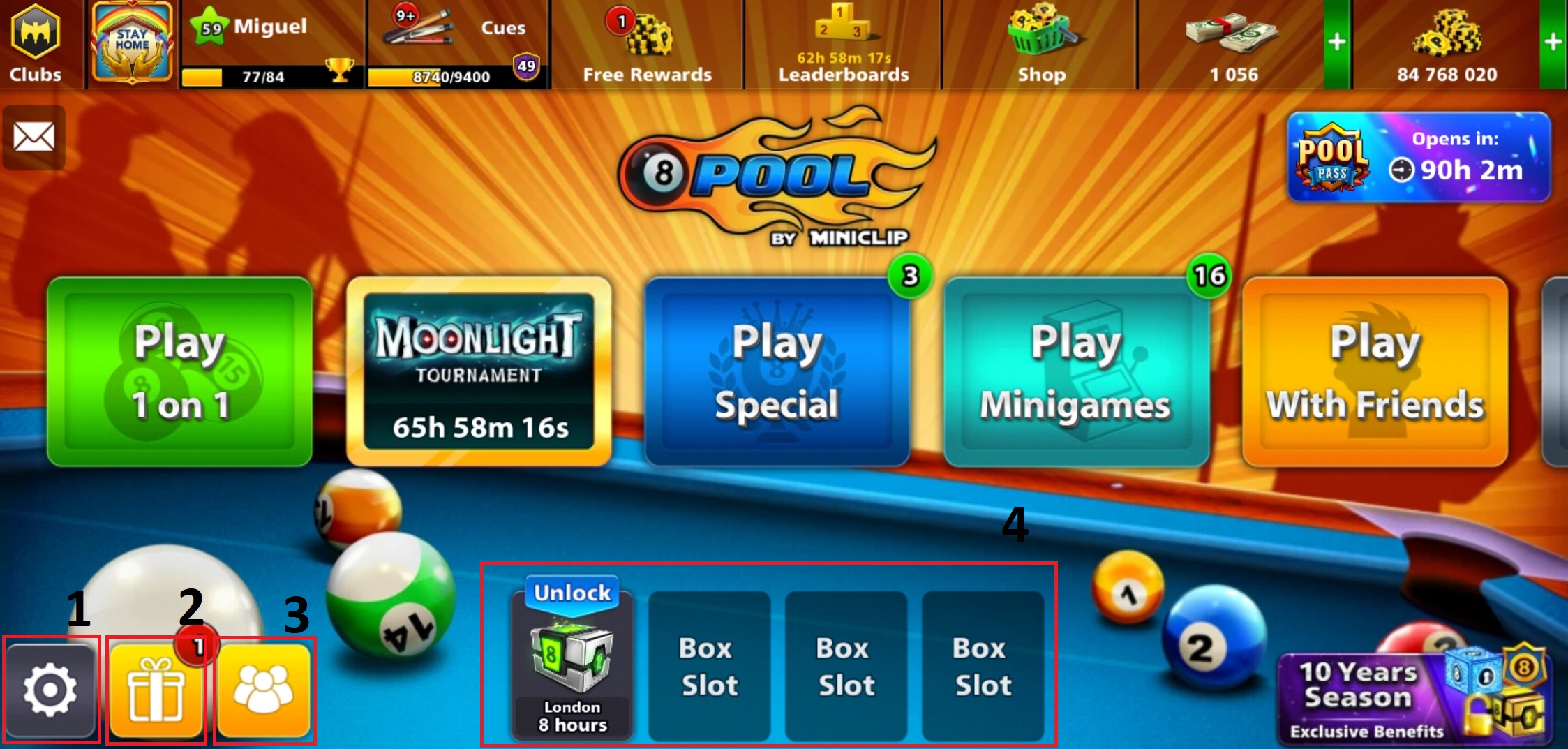 8 Ball Pool MiniClip - SEAGM