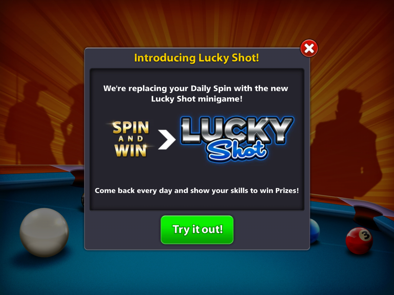 Minigames > Lucky Shot – Miniclip Player Experience - 