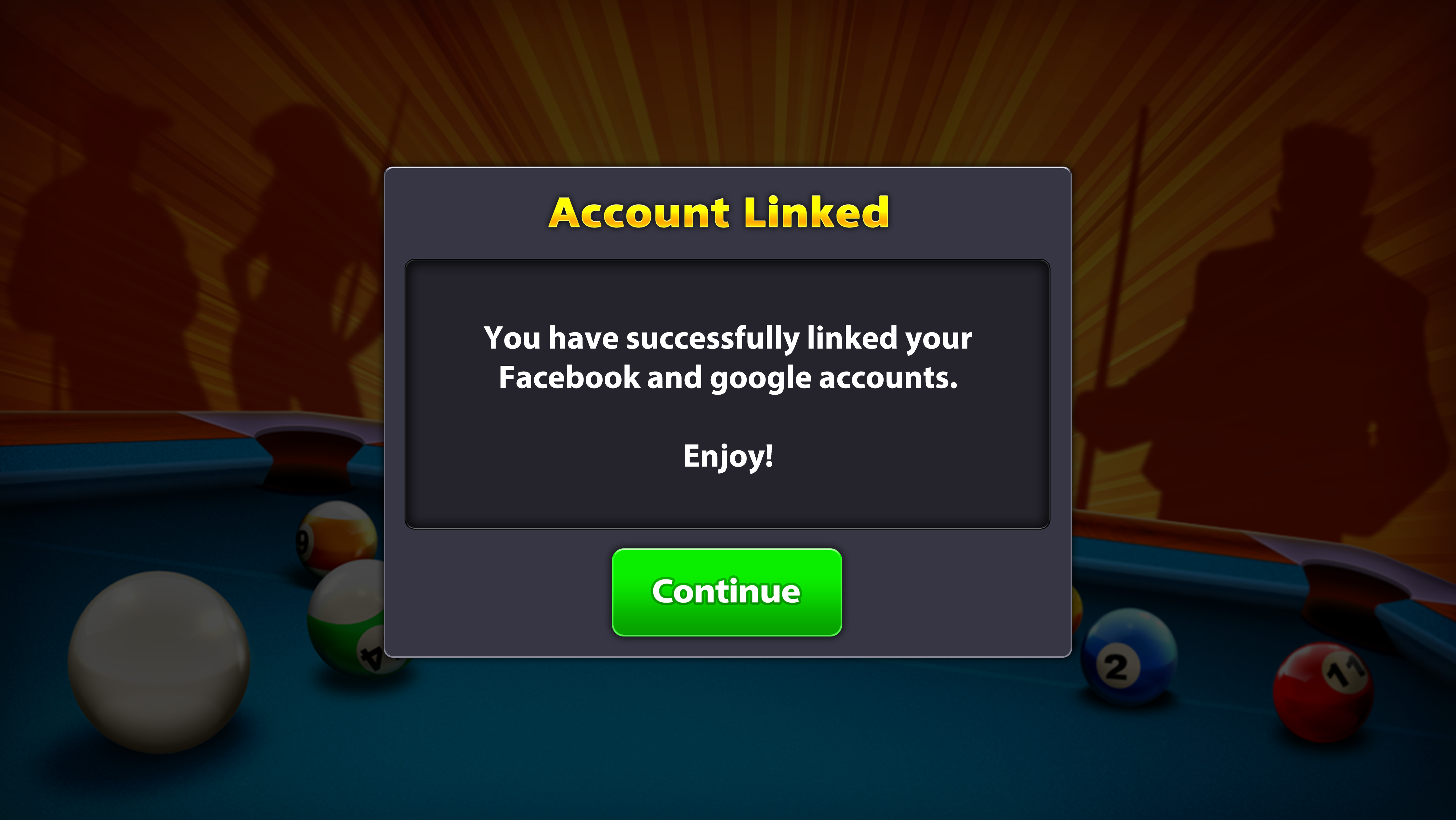 8 ball pool - How to Login Facebook Account in Mobile like PC 2021