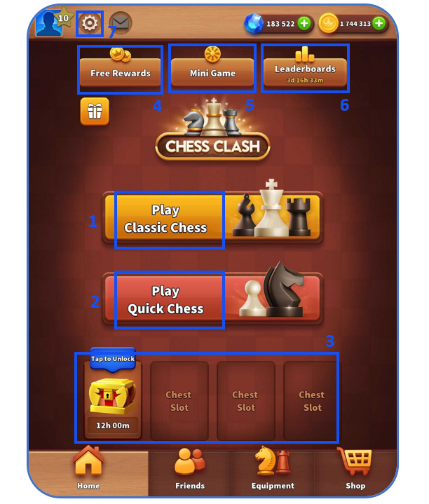 Chess Clash - Play Online by Miniclip.com