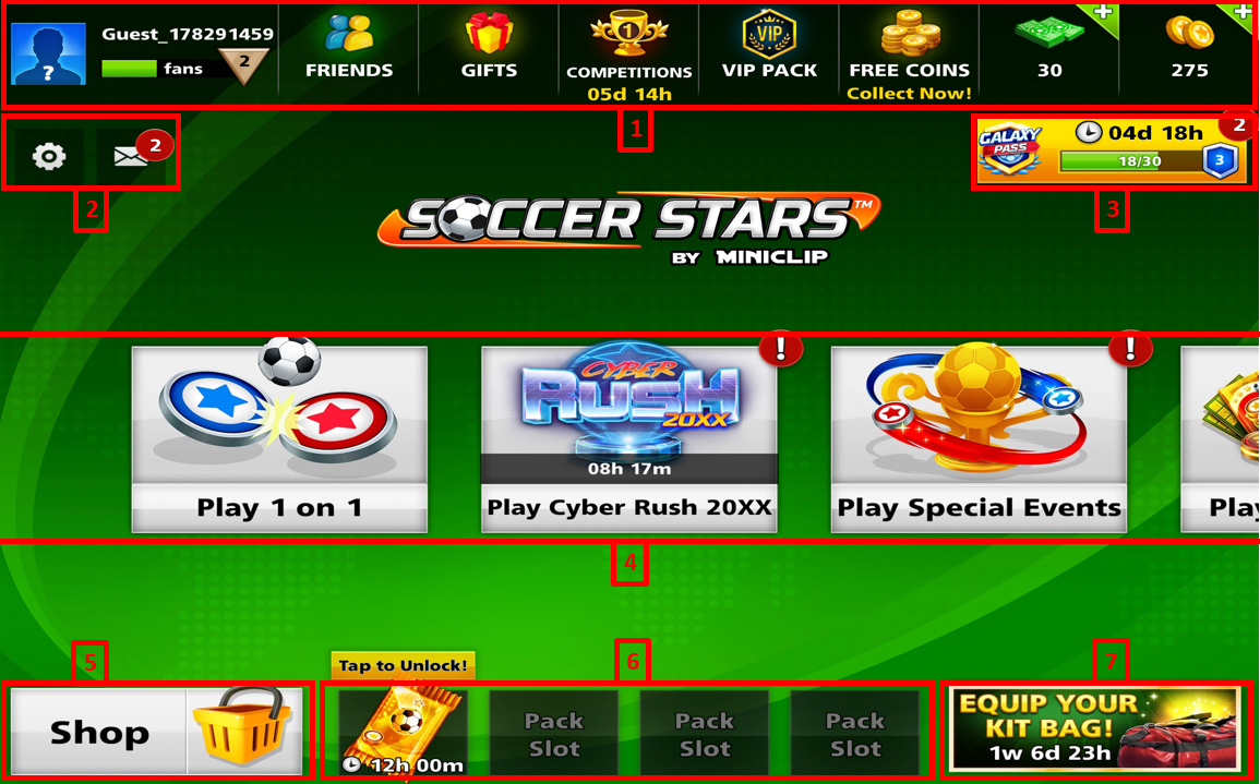 Soccer Stars - Miniclip