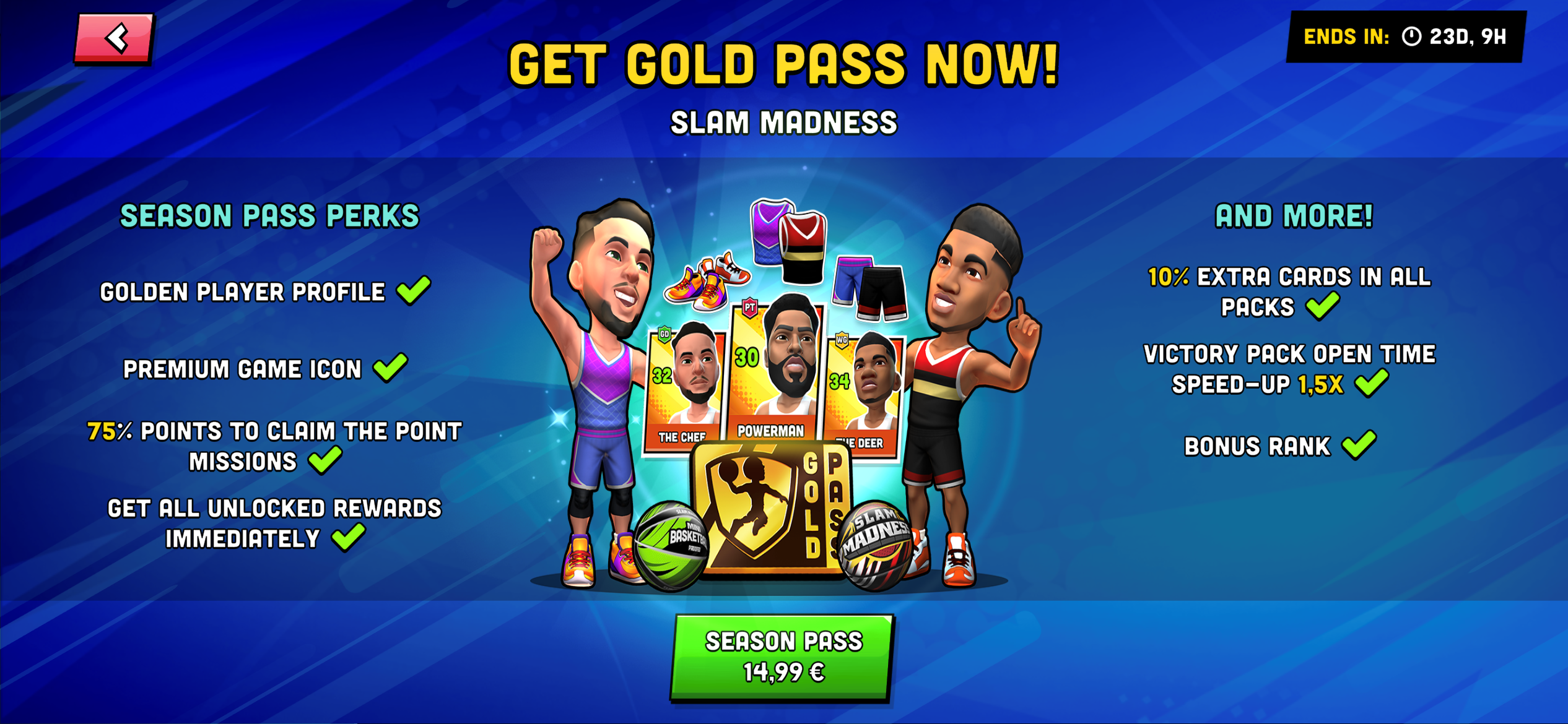 Season Pass in Mini Basketball