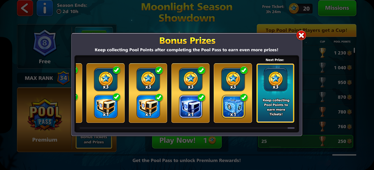 🏆 Season Showdown (8 Ball Pool) – Miniclip Player Experience