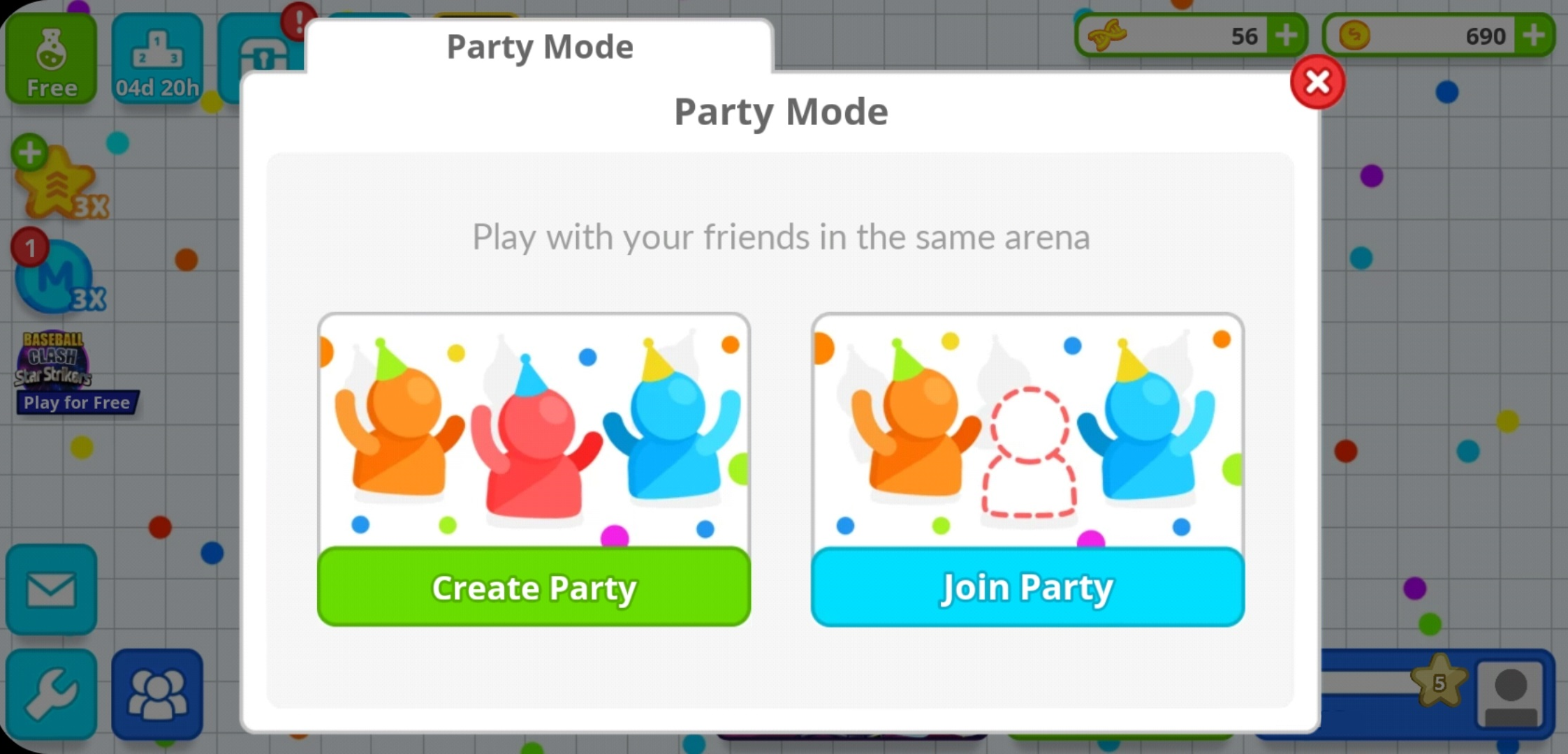 Agar.io Game Play Mods