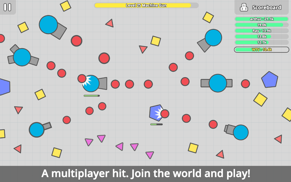 Diep.io - Multiplayer and 2 Player Games on