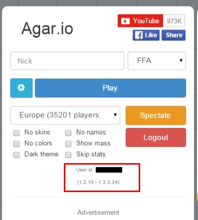 Play Game Agar.io